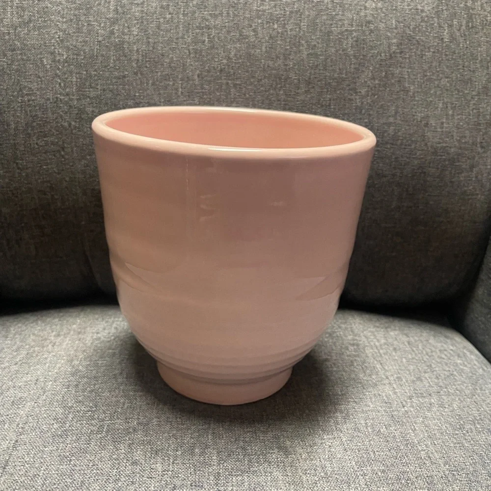 Crate & Barrel Elba Blush Planter